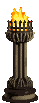 A spooky firepot
