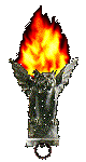 a spooky gargoyle